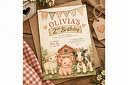 Farm Animals Clipart, an Animal Illustration by Villa 11 Estudio (Thumbnail 5 of 7)