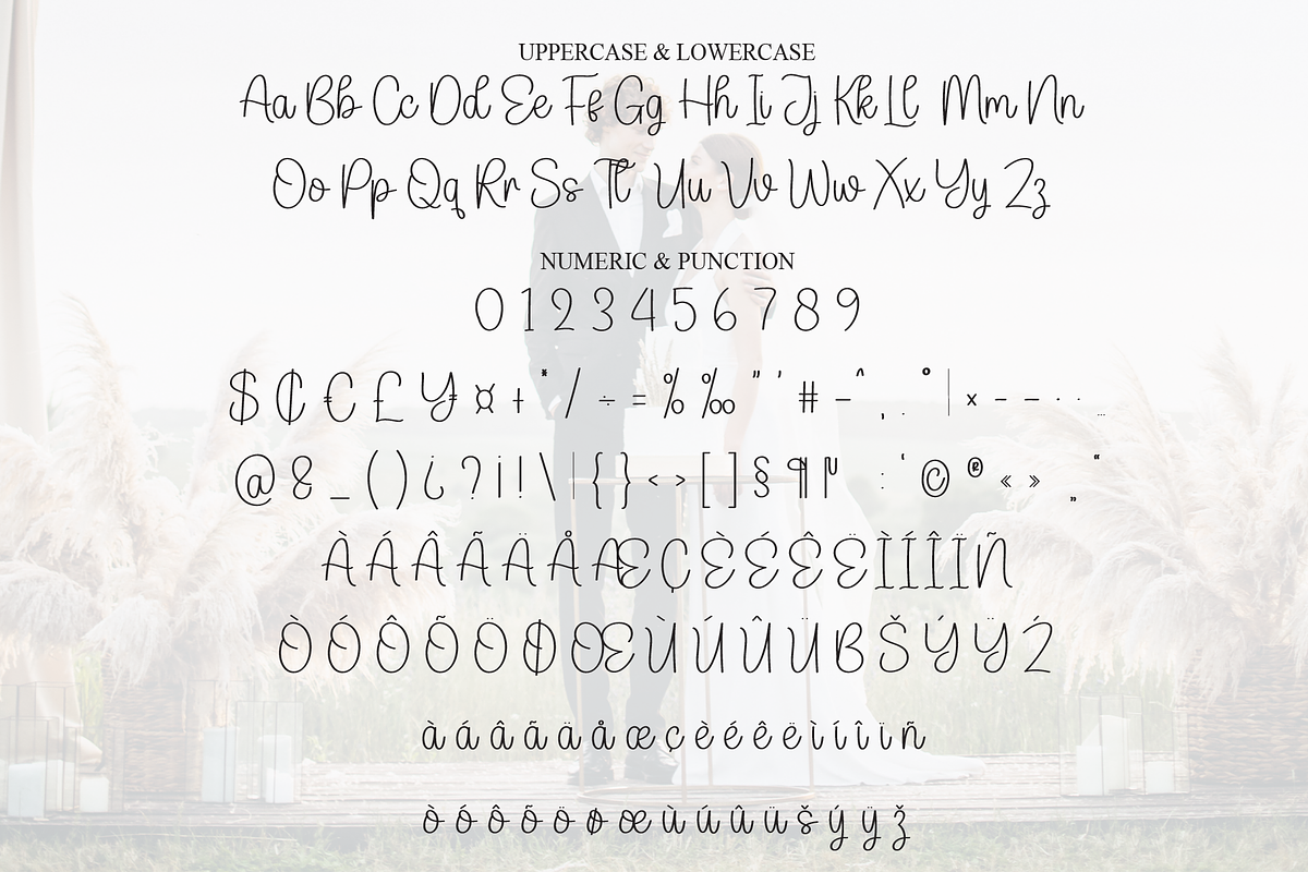 Wedding | Script Font, a Handwritten Font by Scratchones (Photo 7 of 8)