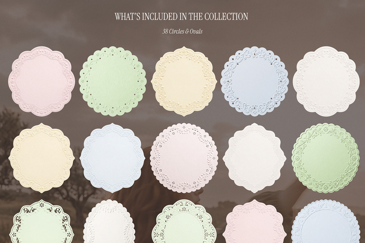 The Embossed Paper Collection, an Object Graphic by OliaMuseDesign (Photo 6 of 10)