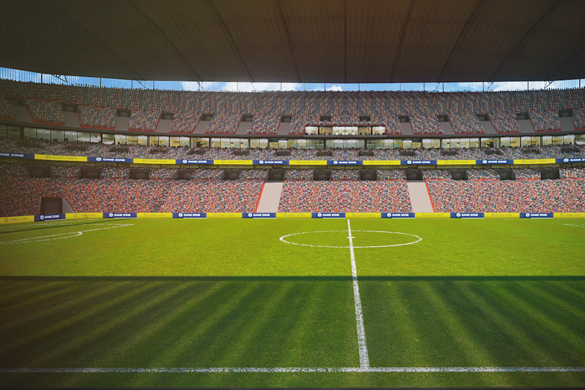 Football stadium game ready 3D-Model, an Architecture 3D Model by 3DGeeq (Photo 3 of 18)
