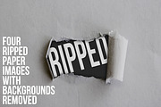 Ripped Paper Bundle, a Templates & Theme by Will Milne Photography (Thumbnail 1 of 4)