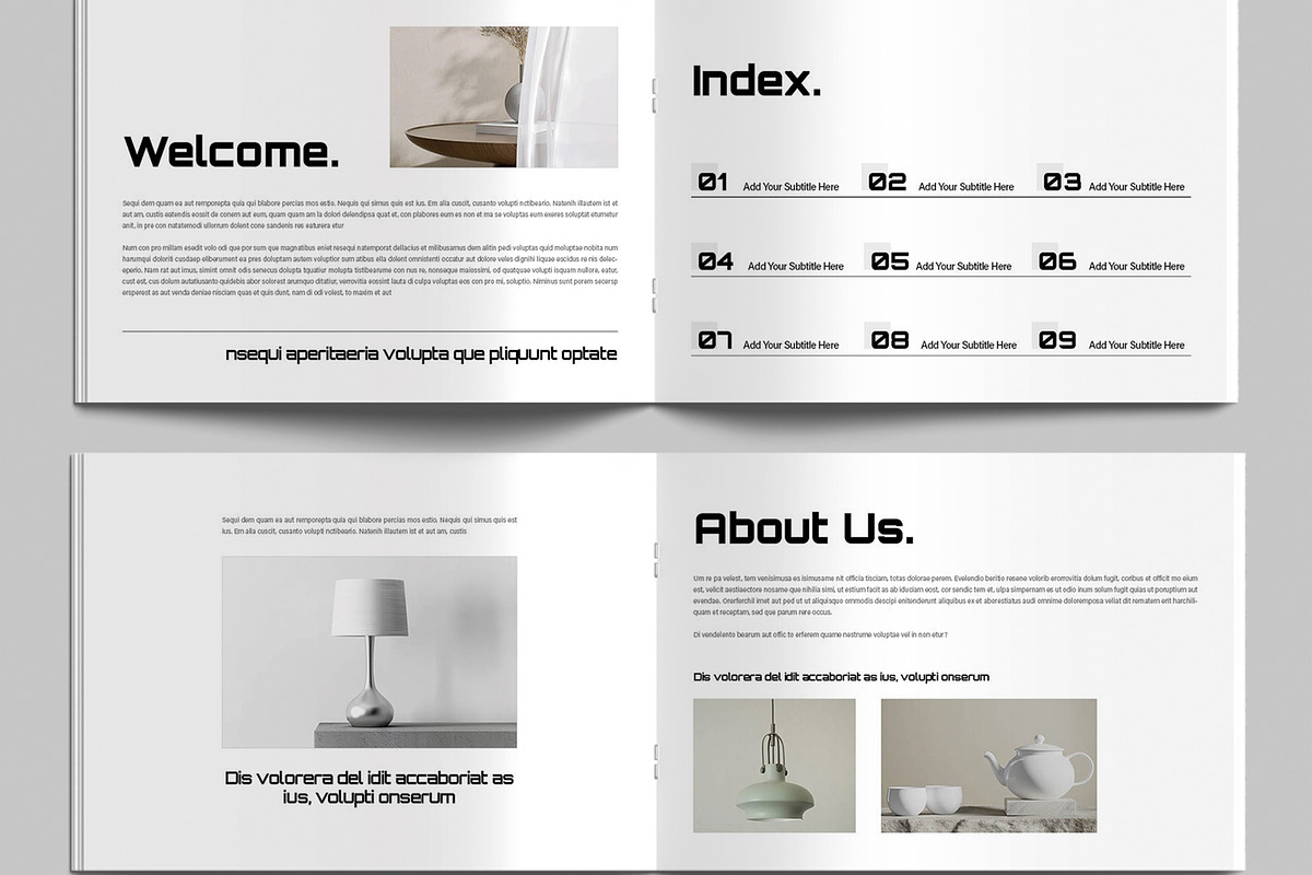 Minimalist Photography Portfolio, a Brochure Template by MightyDesign (Photo 3 of 9)