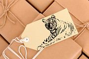Lion and tiger logo, an Icon by AnastasiyaOleynik (Thumbnail 5 of 6)