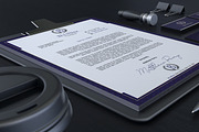 BLUEline Corporate Identity, a Stationery Template by Design by Mirko (Thumbnail 3 of 5)