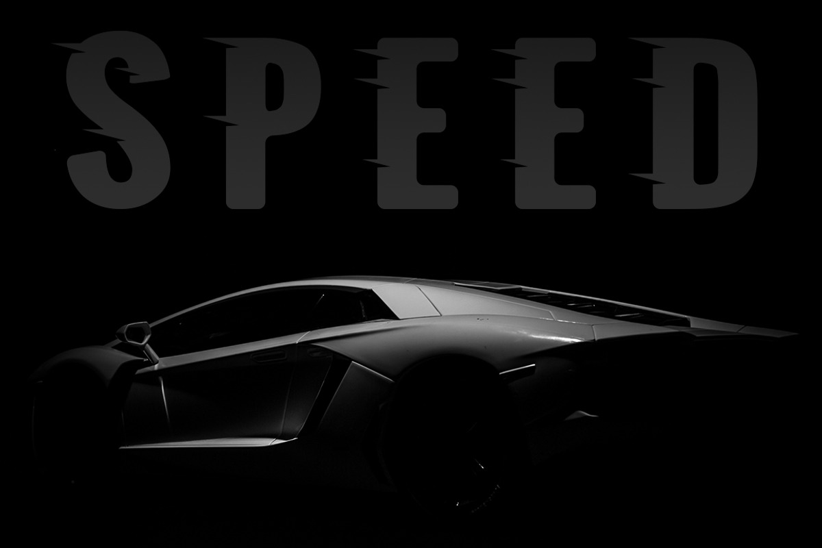 Fast Track - A Speedy Display Font, a Font by Build Interactive (Photo 5 of 6)