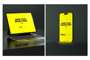 4x Apple Devices Mockup Pack, a Mac Mockup by HAZARD MOCKUPS (Thumbnail 5 of 9)
