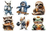 Funny Animals Sublimation, an Illustration by SinaCreation (Thumbnail 3 of 5)
