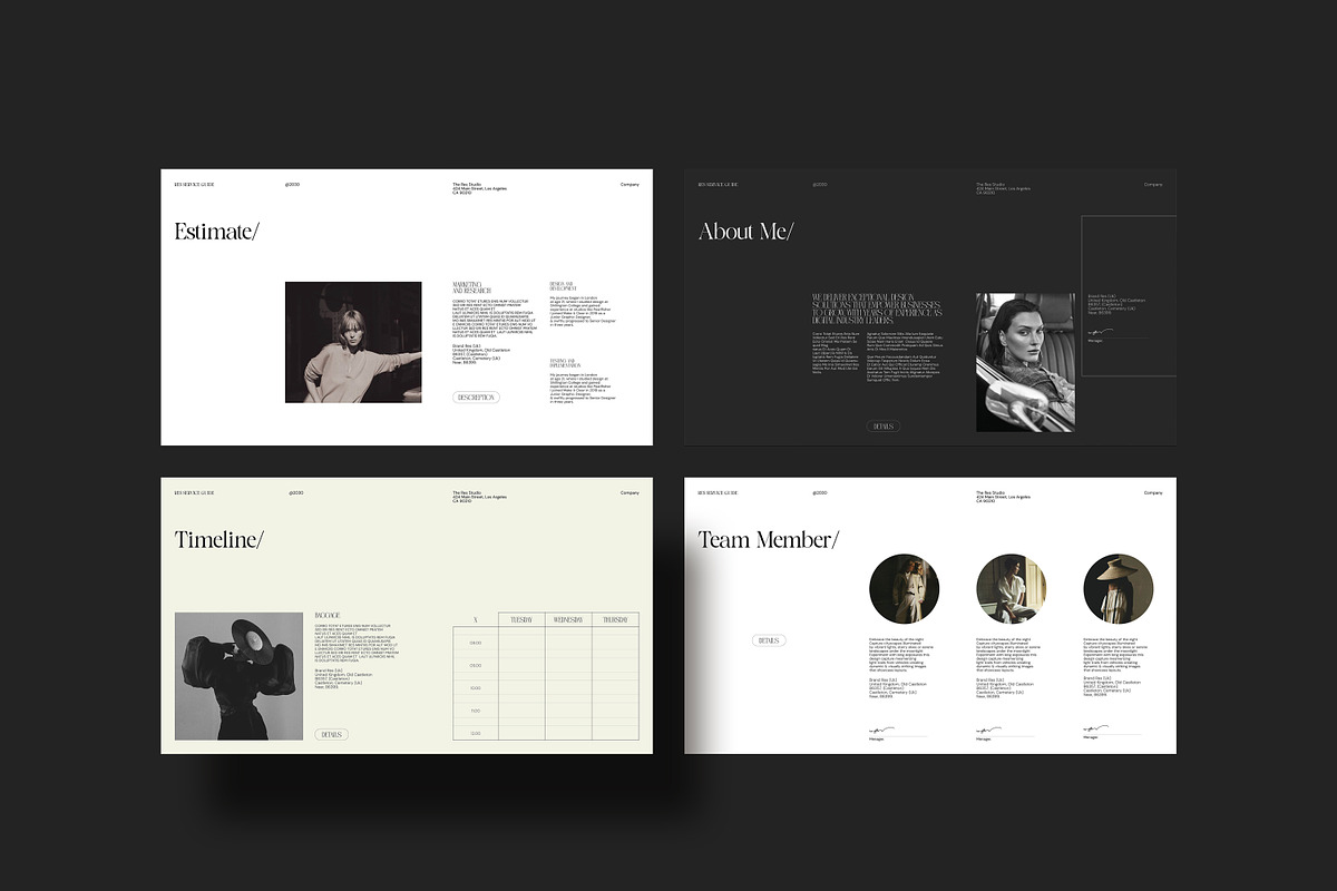 RES | Service Guide Template preview 5