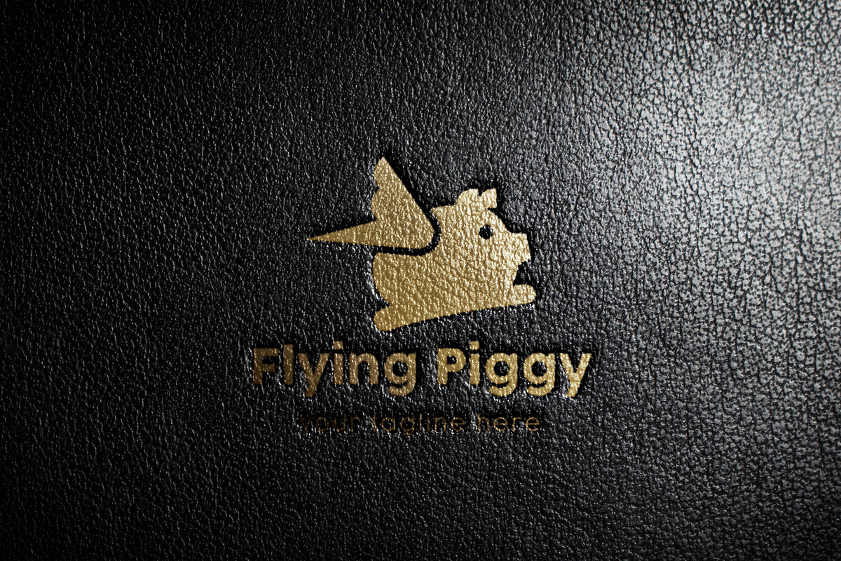 Flying Piggy Logo, a Branding & Logo Template by GladicMonster (Photo 10 of 13)