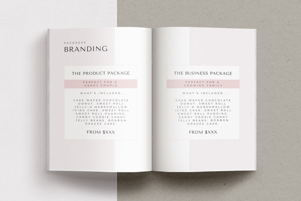 Verona CANVA Pricing Guide, a Magazine Template by Gillian Sarah (Photo 10 of 17)