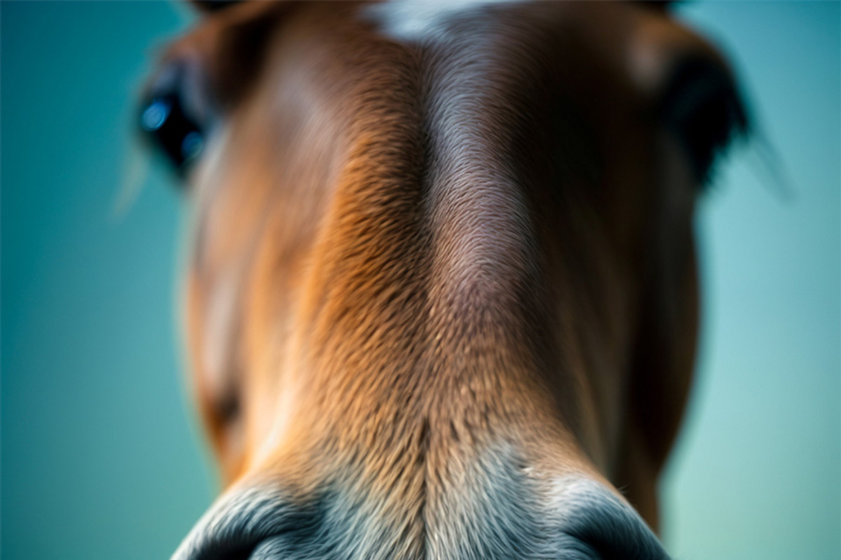 Macro Horse Muzzle, an Animal Illustration by StockVerse Creative (Photo 2 of 4)