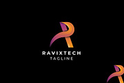 Modern Gradient R Letter Logo, a Branding & Logo Template by MadeByShahbaz (Thumbnail 1 of 4)