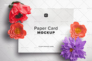 Logo Mockup with Paper Flowers, a Product Mockup by Custom Scene (Thumbnail 8 of 8)