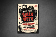 Halloween Party & Show Flyer, a Flyer Template by VectorVactory (Thumbnail 3 of 4)