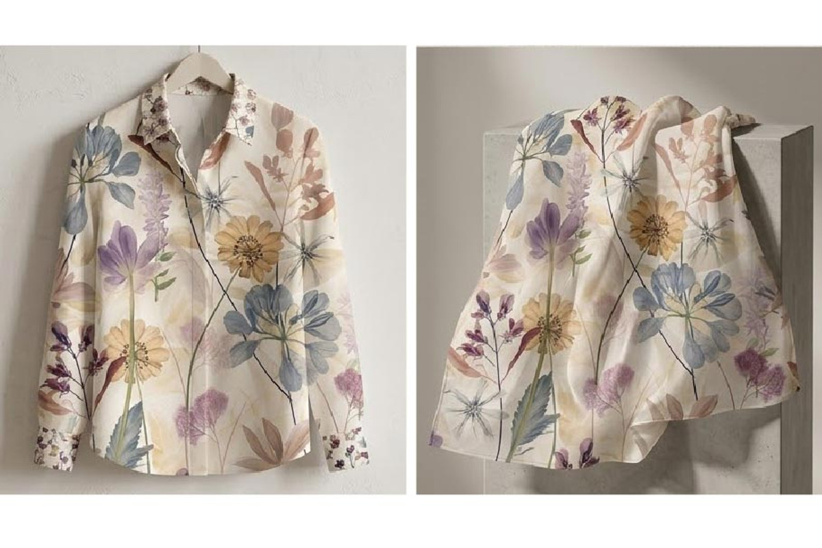 Floral impressions, a Pattern Graphic by Print Diaries (Photo 3 of 4)