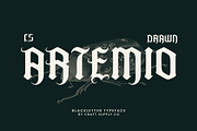 CS Artemio Drawn, a Blackletter Font by Craft Supply Co. (Thumbnail 1 of 8)