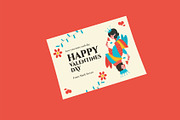 Valentine Days Greeting Card, a Card Template by Neermana (Thumbnail 2 of 4)
