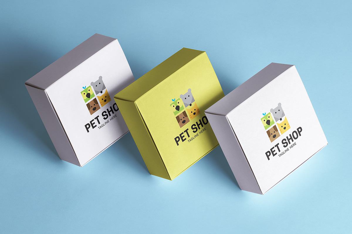 Pet Shop Animal Logo, a Branding & Logo Template by Falcon eye (Photo 2 of 3)