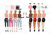 Best Friends Clipart, a Person Illustration by DekoArt (Thumbnail 4 of 6)