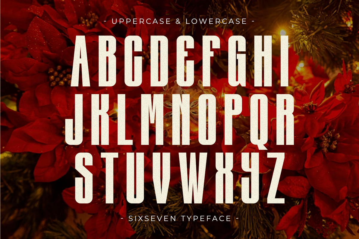 Sixseven - Ultra Condensed Sans, a Sans Serif Font by Pian45 Studio (Photo 2 of 8)