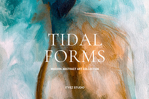 Colorful Abstract Modern Artwork, a Texture Illustration by Ityez Studio