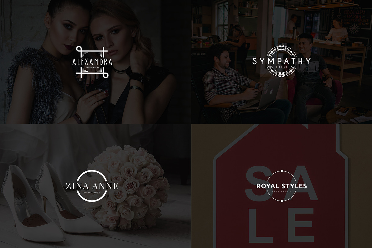 Minimal Badges | 30 Logo Templates, a Branding & Logo Template by VP Fonts (Photo 9 of 17)