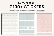 Digital Daily Journal For Goodnotes, a Presentation Template by EchoDivision (Thumbnail 6 of 6)