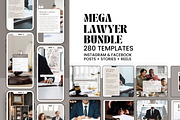 Lawyer Instagram Marketing, a Social Media Template by EliteMatidi (Thumbnail 1 of 8)