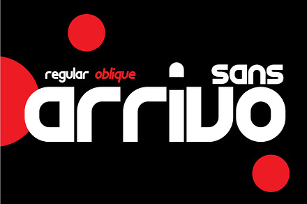 Arrivo Sans - Modern Sans Font