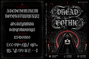 Dread Gothic Typeface, a Blackletter Font by alit design (Thumbnail 2 of 22)