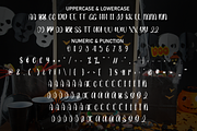 Merry Halloween | Script Font, a Script Font by Scratchones (Thumbnail 7 of 8)
