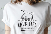 Lake Life is the Best Life SVG, an Object Graphic by Applied Arts (Thumbnail 4 of 6)