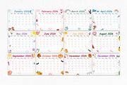2026 Canva Kids Calendar Template, a Card Template by Snapybiz (Thumbnail 7 of 10)