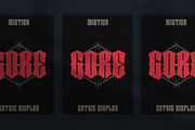 Mistica, a Blackletter Font by Linecreative (Thumbnail 5 of 8)
