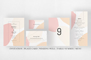 Abstract Wedding Invitation Suite, an Invitation Template by Azka Creative (Thumbnail 5 of 5)