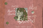 Hortus - Hand Script, a Script Font by Lilithcollageart (Thumbnail 1 of 9)