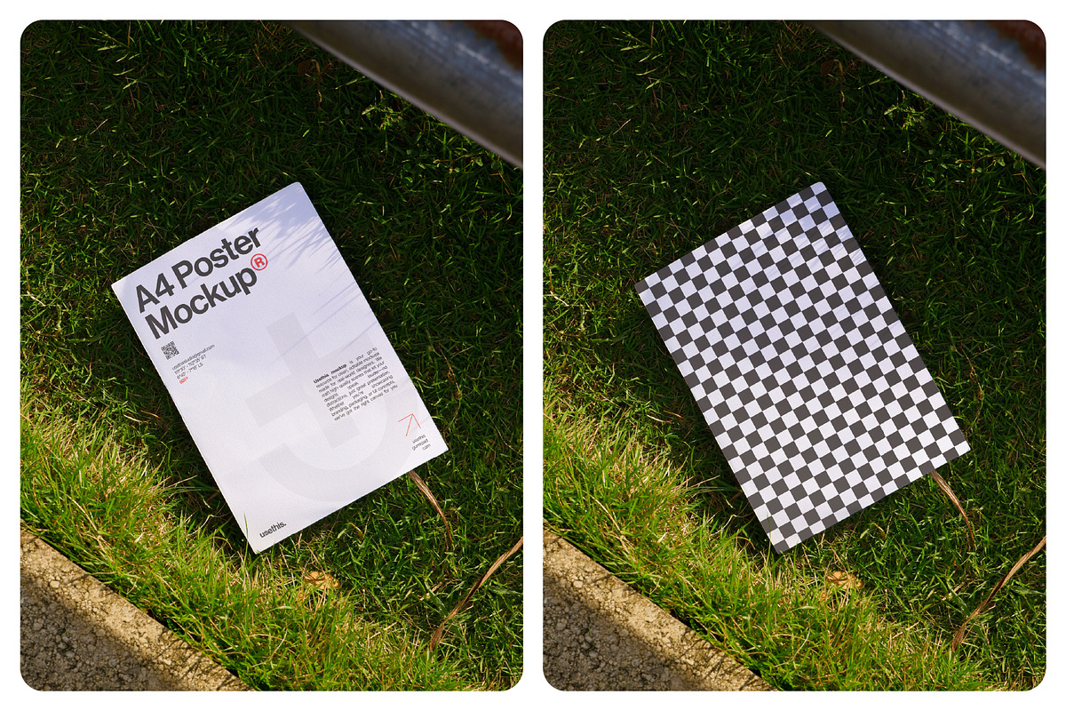Poster & Business Card Mockup Bundle, an Advertising Mockup by Usethis Mockup (Photo 4 of 8)