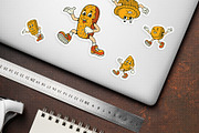 Groovy Pastry Retro Illustration, a Food Illustration by Decoconio Design (Thumbnail 6 of 7)