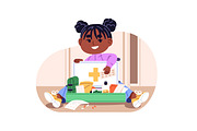 Kids danger and safety concept set, a Person Illustration by PaperTrident (Thumbnail 7 of 13)
