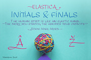 ELASTICA font + ELASTICA Icons font, a Handwritten Font by Inkoteka (Thumbnail 4 of 6)