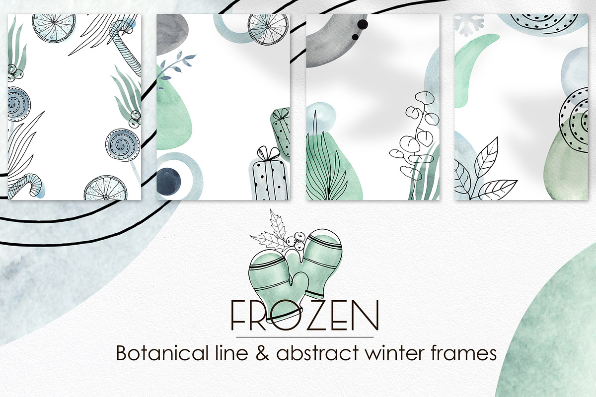 ABSTRACT  BUNDLE 4 in 1, an Object Graphic by Ana-Sakuta (Photo 3 of 31)