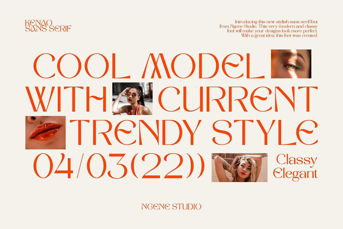 KENAO, a Sans Serif Font by ngene (Photo 3 of 9)