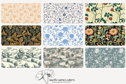 70 vintage nature seamless pattern, a Pattern Graphic by Poppy Lane Studio (Thumbnail 4 of 10)