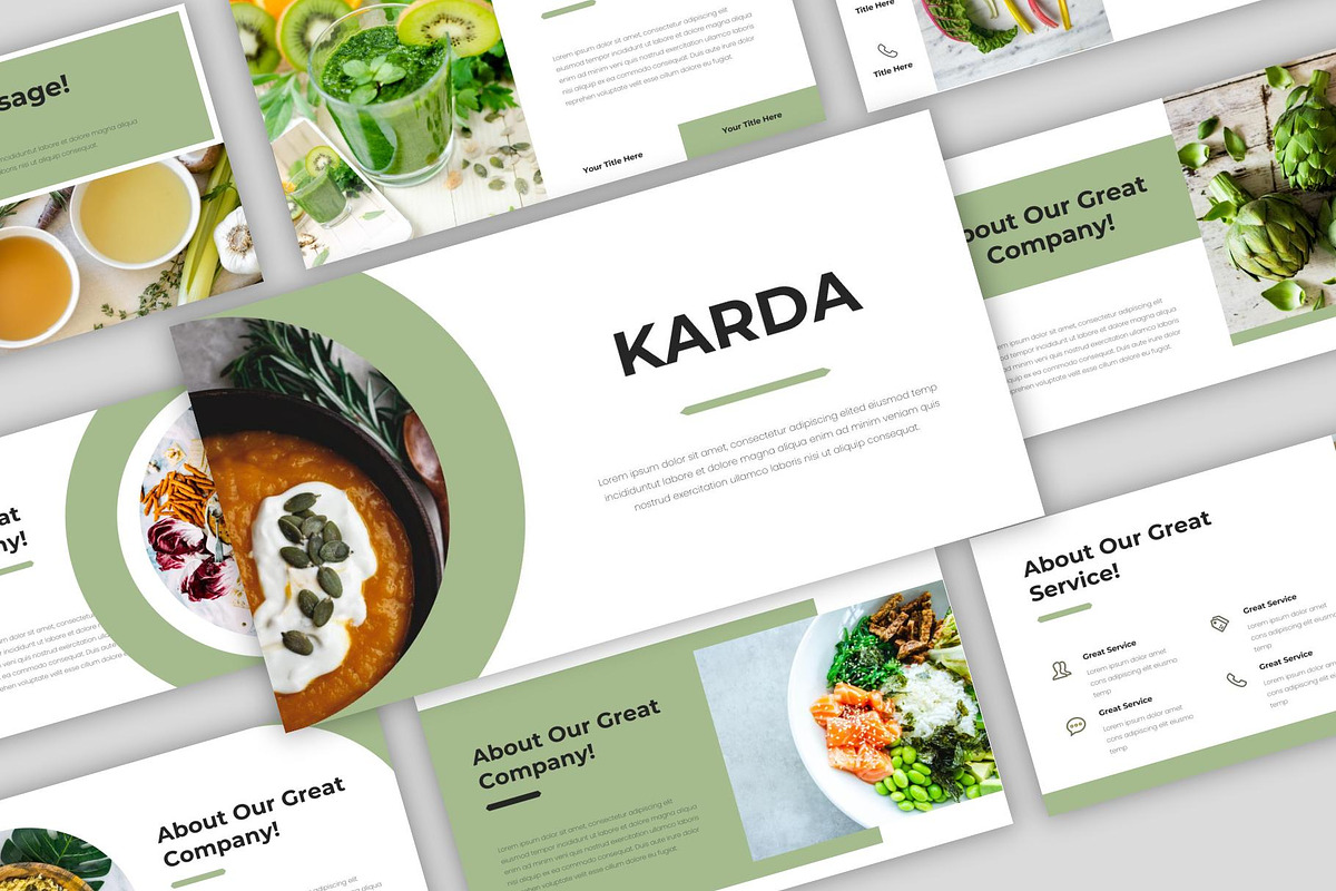 Karda - PowerPoint Template, a Presentation Template by riz creative studio (Photo 2 of 9)
