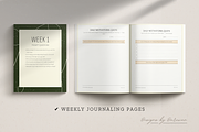 Prompt Journaling Workbook | Canva, a Magazine Template by Designs by Darowan (Thumbnail 3 of 7)