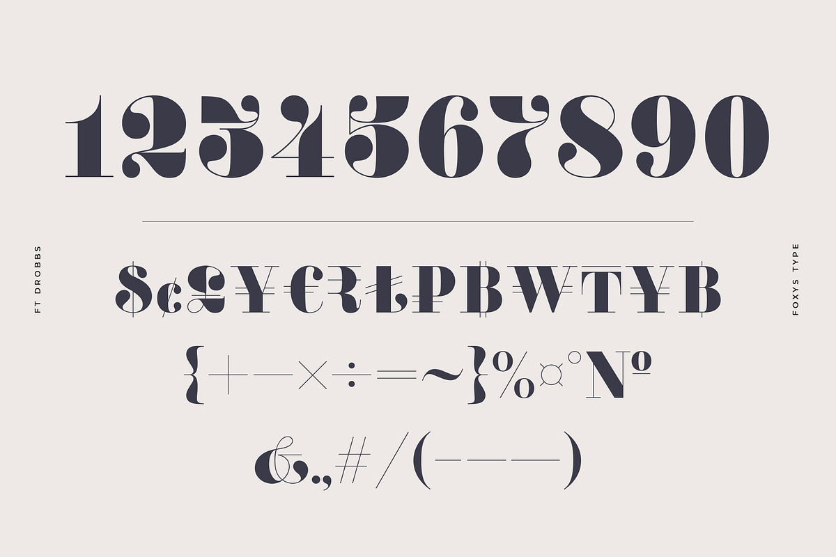 Drobbs, a Serif Font by Foxys Type (Photo 2 of 8)