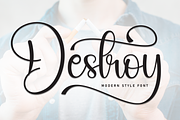 Destroy | Script Font, a Handwritten Font by Scratchones (Thumbnail 1 of 9)