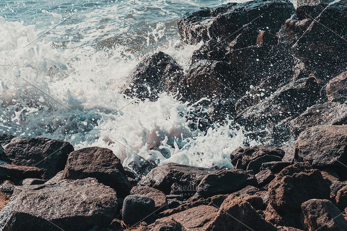 Splashing waves photo-pack, a Nature Photo by outlinez (Photo 7 of 11)