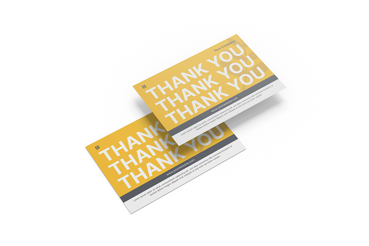 E-Commerce Thank You Card, a Card Template by Esensifiksi.studio (Photo 3 of 3)