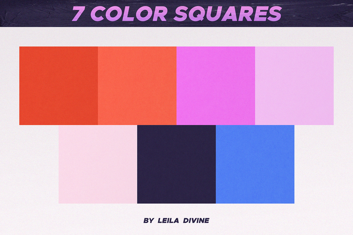 Love in Squares Clipart Collection, a Graphic by Leila Divine (Photo 6 of 14)